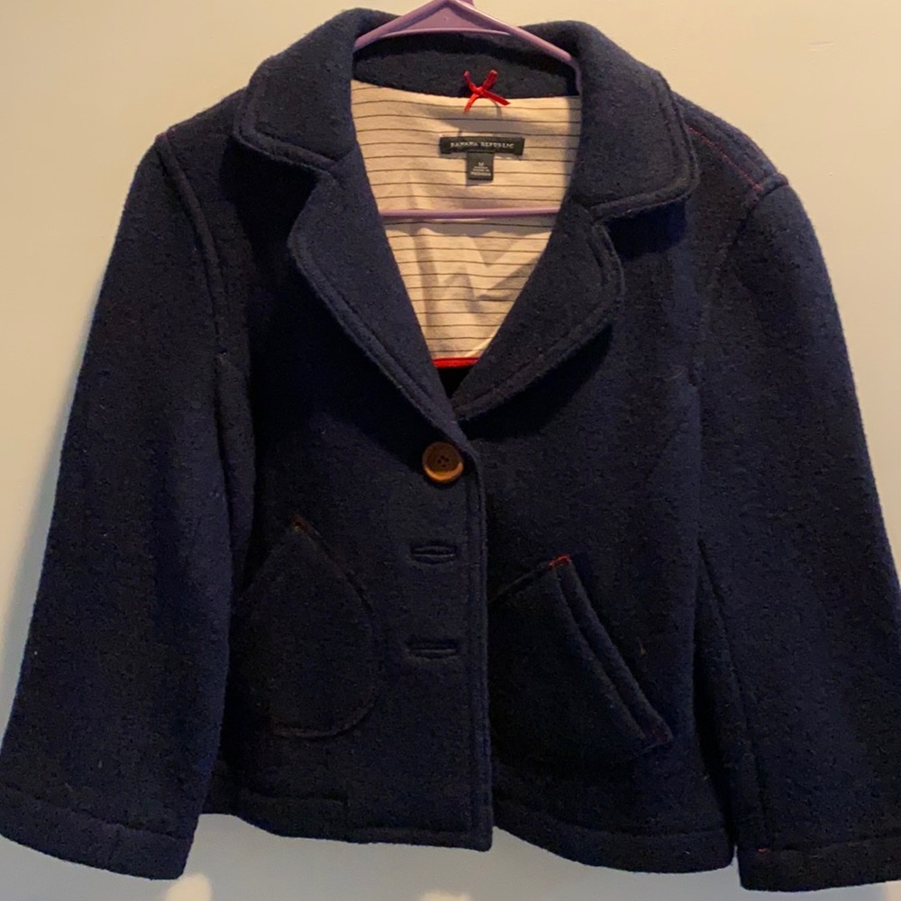 Banana republic dress Wool jacket